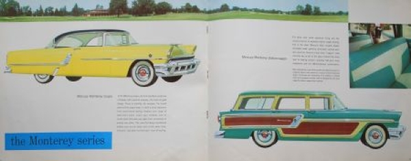 Ford Mercury Montclair Monterey Custom 1955 Carbrochure (2386)
